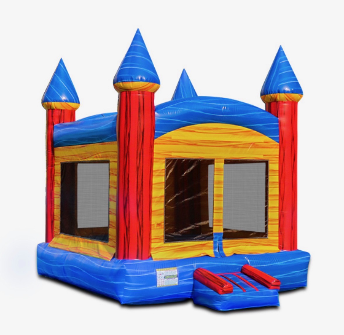 Sizzling Castle Inflatable Bouncer