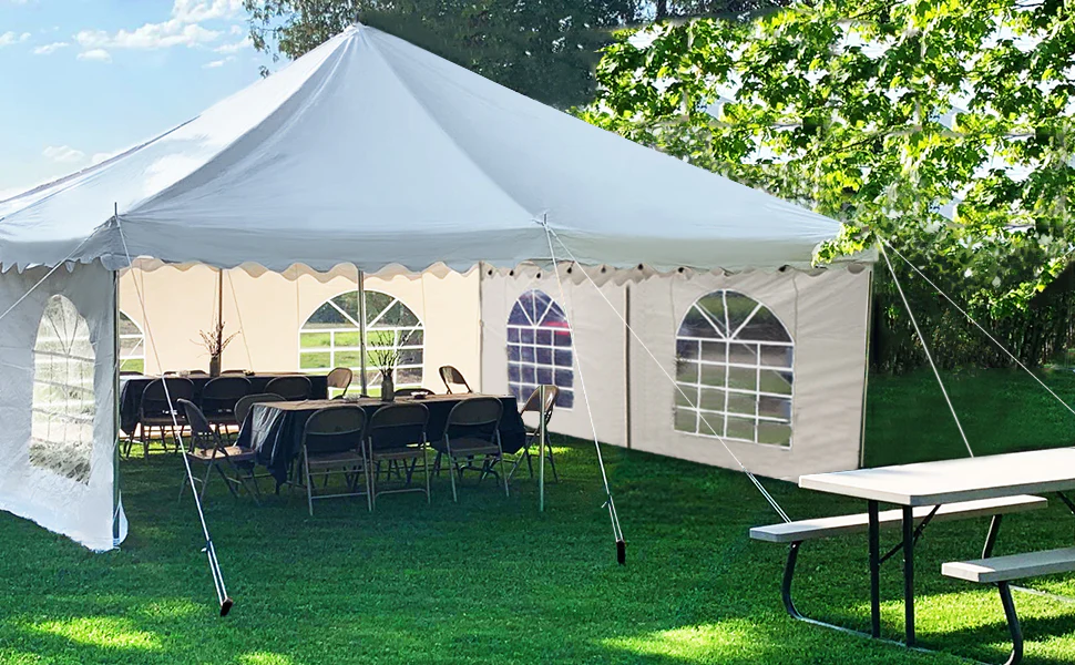 20x20 Pole Tent - Image 1