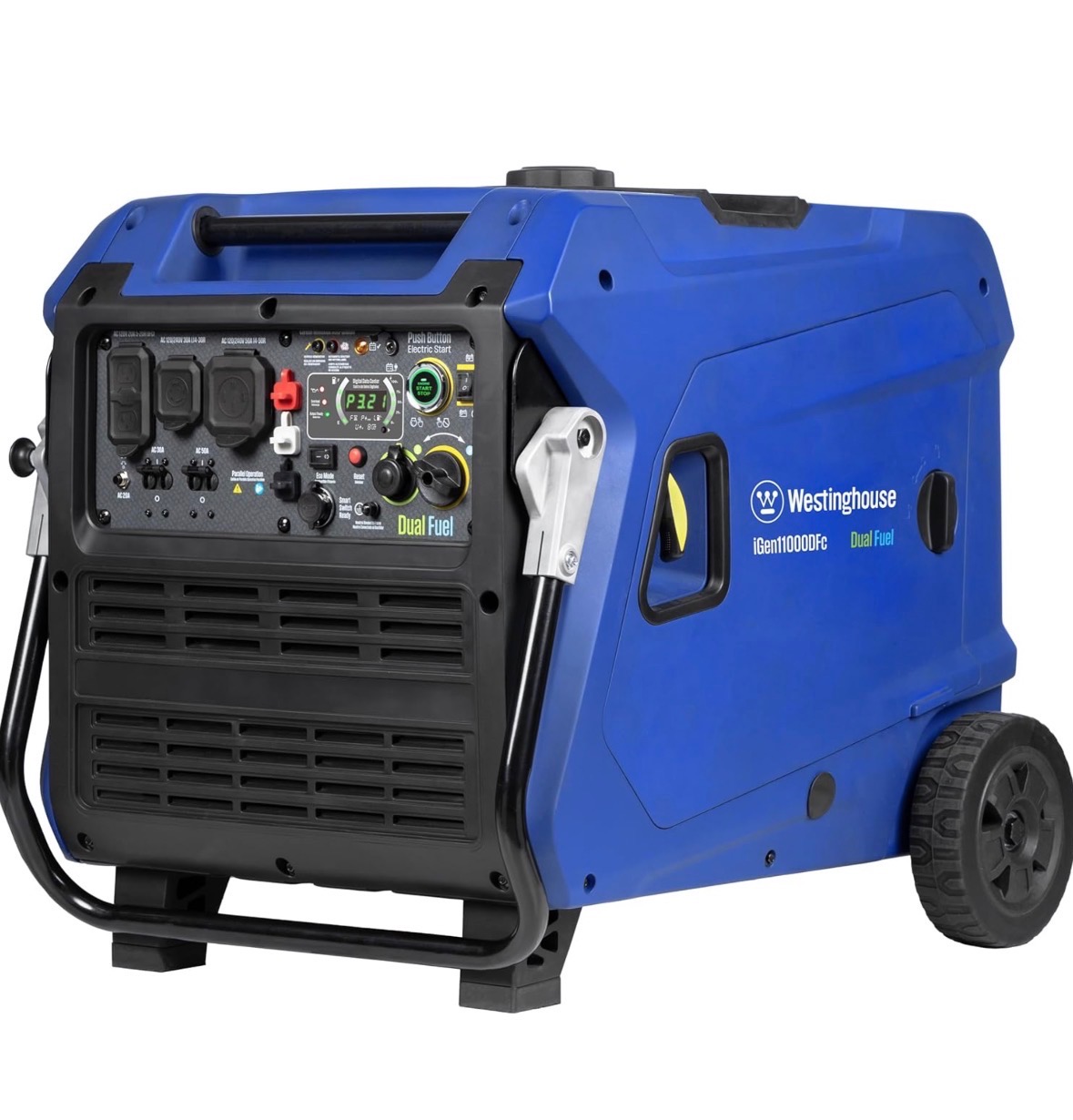 Westinghouse 11000 Peak Watts Dual Fuel Full Tank Included - Image 1